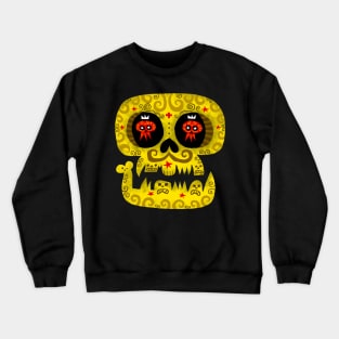 CALAVERA AMARILLA! Crewneck Sweatshirt